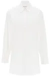 Isabel Marant Cylvany Maxi Shirt In White
