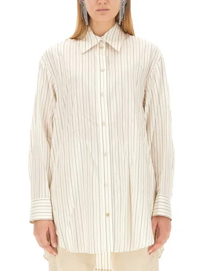 Isabel Marant Cylvany Shirt In Neutral