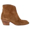 Isabel Marant Dacken Ankle Boots In Brown Suede In Brown