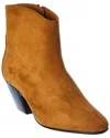 Isabel Marant Dacken Suede Bootie In Brown