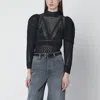 Isabel Marant Dahara Open-knit Sweater In Black