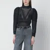 Isabel Marant Dahara Open-knit Sweater In Black