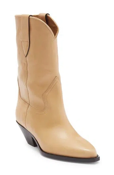 Isabel Marant Dahope Western Bootie In Brown