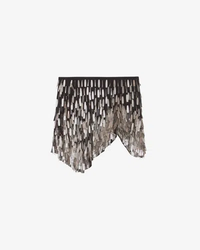 Isabel Marant Daina Skirt In Black