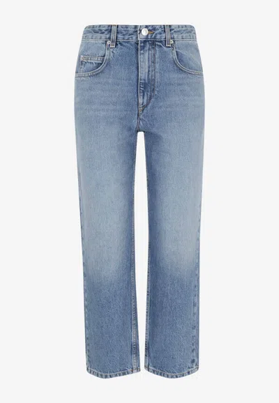 Isabel Marant Dakota Straight-leg Jeans In Blue
