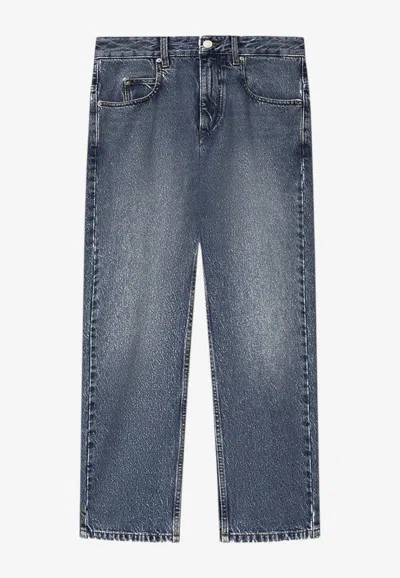 Isabel Marant Dakota Straight-leg Jeans In Blue