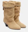 Isabel Marant Dalby 55 Suede Ankle Boots In Brown