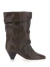 Isabel Marant Dalby Ankle Boot In Brown