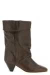 Isabel Marant Dalby Ankle Boot In Brown