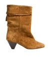 Isabel Marant Dalby Tasseled Leather-trimmed Suede Ankle Boots