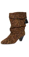 Isabel Marant Dalby Boots Leopard In Brown