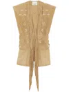 Isabel Marant Luxurious Lamb And Calf Leather In Neutrals