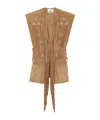 Isabel Marant Dalila Cardigan In Beige