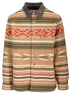 Isabel Marant Dalton Wool Blend Shirt Jacket In Beige