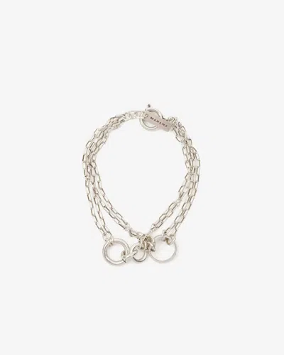 Isabel Marant Dancing Ring Bracelet In Silver