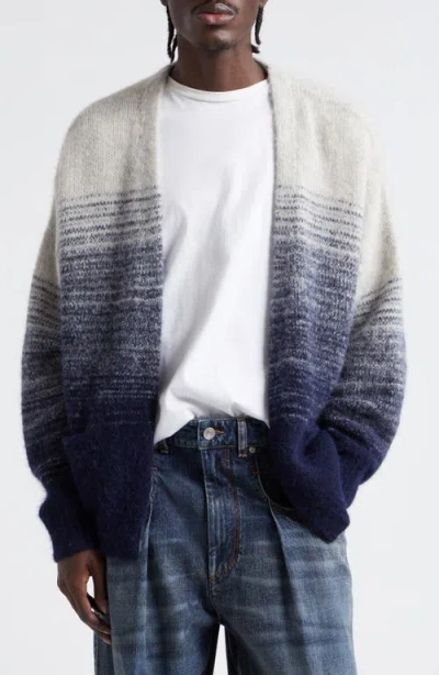 Isabel Marant Daneah Ombré-effect Cardigan In Midnight
