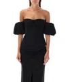 Isabel Marant Daniela Convertible Off-the-shoulder Hemp-blend Top