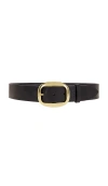 Isabel Marant Dara Leather Belt In Black