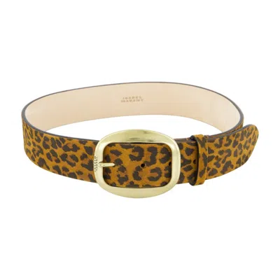 Isabel Marant Dara Ga Belt In Neutral