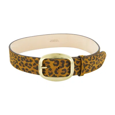 Isabel Marant Dara Ga Belt In Brown