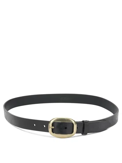 Isabel Marant "dara" Leather Belt In Black