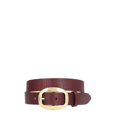 Isabel Marant Dara Leather Belt In Green