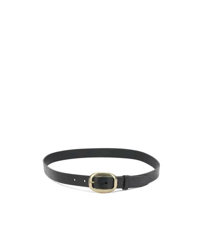 Isabel Marant 'dara' Leather Belt In Yellow