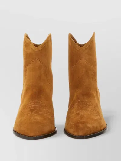 Isabel Marant "darizo" Ankle Cone Heel Pointed Toe Boots