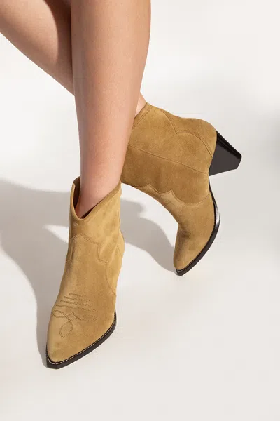 ISABEL MARANT ISABEL MARANT ‘DARIZO’ HEELED ANKLE BOOTS
