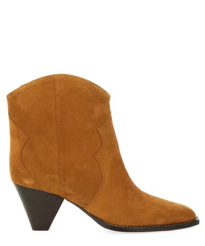 Isabel Marant Darizo Heeled Boots In Brown