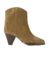 Isabel Marant Tapered-heel Western-style Boots In Brown