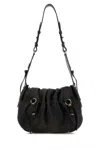 Isabel Marant Women Black Leather Bolton Shoulder Bag