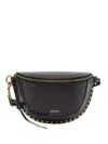 Isabel Marant Skano Crossbody Bag Studded Detailing In Brown