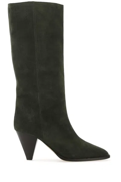 Isabel Marant Lispa Knee-length Boots In Black