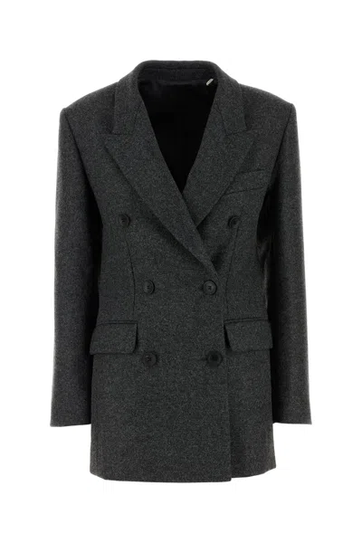 Isabel Marant Dark Grey Wool Isidora Blazer