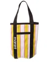 Isabel Marant Warden Striped Top Handle Bag In Multi