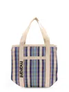 Isabel Marant Darwen Nylon Shoulder Bag With Striped Pattern
