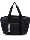 Isabel Marant Darwen Padded Tote Bag In Blue