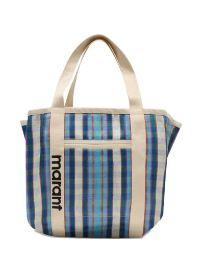 Isabel Marant Darwen Two-handle Striped Tote Bag In Multi
