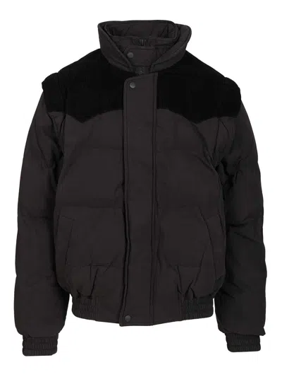 Isabel Marant Dawson Short Down Jacket Jackets Black In White
