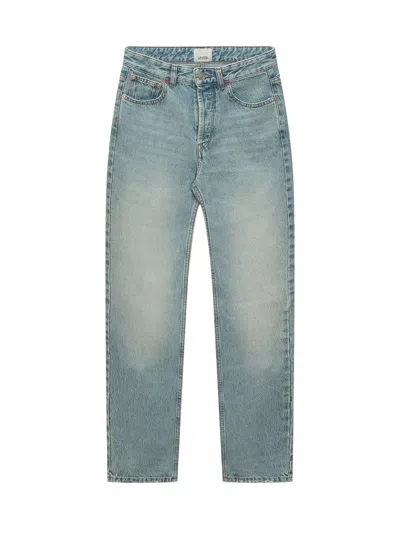 Isabel Marant Daya Regular-gd Jeans In Blue