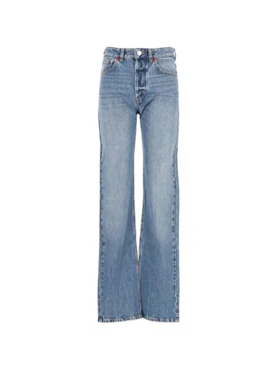 Isabel Marant Daya Straight-leg Jeans In Blue