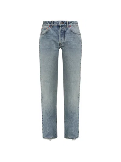 Isabel Marant Dayali Star-stud Jeans In Blue