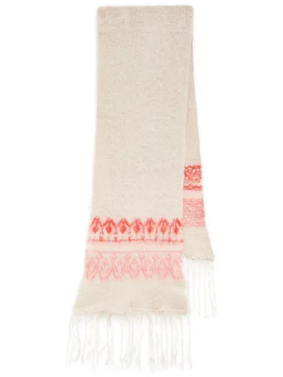 Isabel Marant Dayna Scarf In Nude