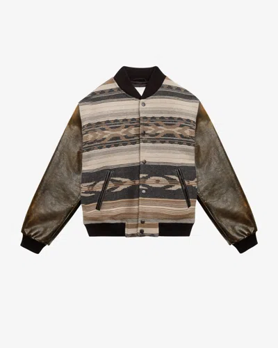 Isabel Marant Declan Coat In Black