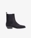 Isabel Marant Delena Low Boots In Black