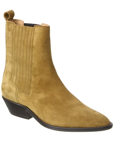 Isabel Marant Delena Suede Ankle Boots In Brown