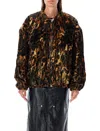 Isabel Marant Dabia Leopard-print Velvet Sweatshirt In Multicolor