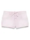 Isabel Marant Tailored Shorts With Multiple Pockets In Pink