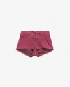Isabel Marant Delma Shorts In Raspberry